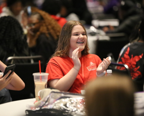 Student at Teen Summit 2026