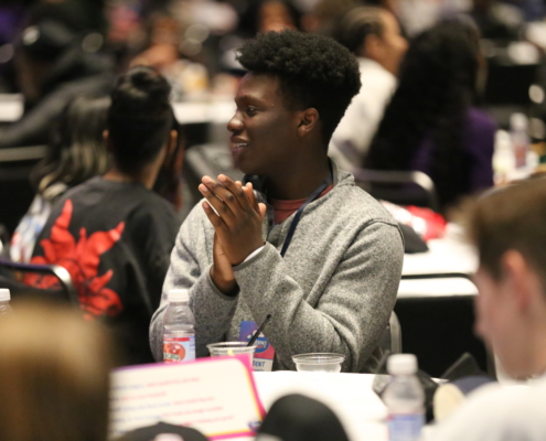 Student at Teen Summit 2026