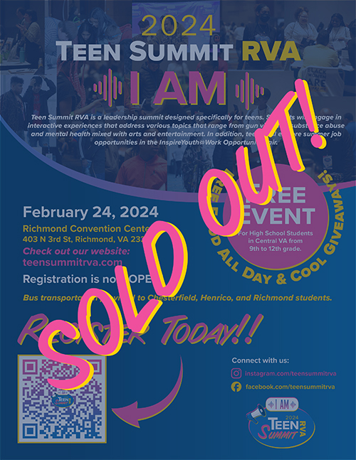 Teen Summit RVA 2024 Sold Out