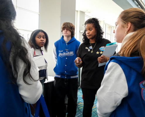 Students and leadership at Teen Summit 2026