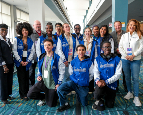 Students and leadership at Teen Summit 2026