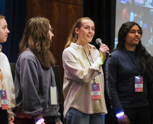 Students at at Teen Summit 2026