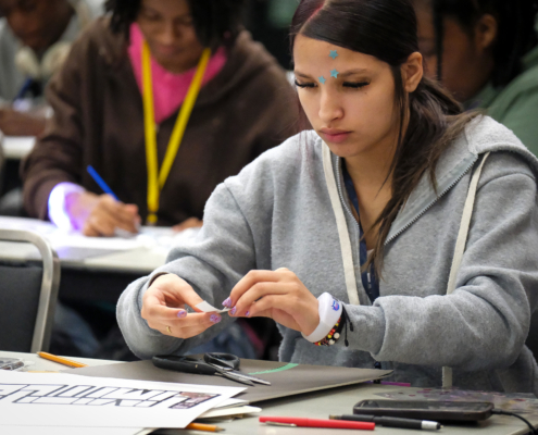 Student at Teen Summit 2026